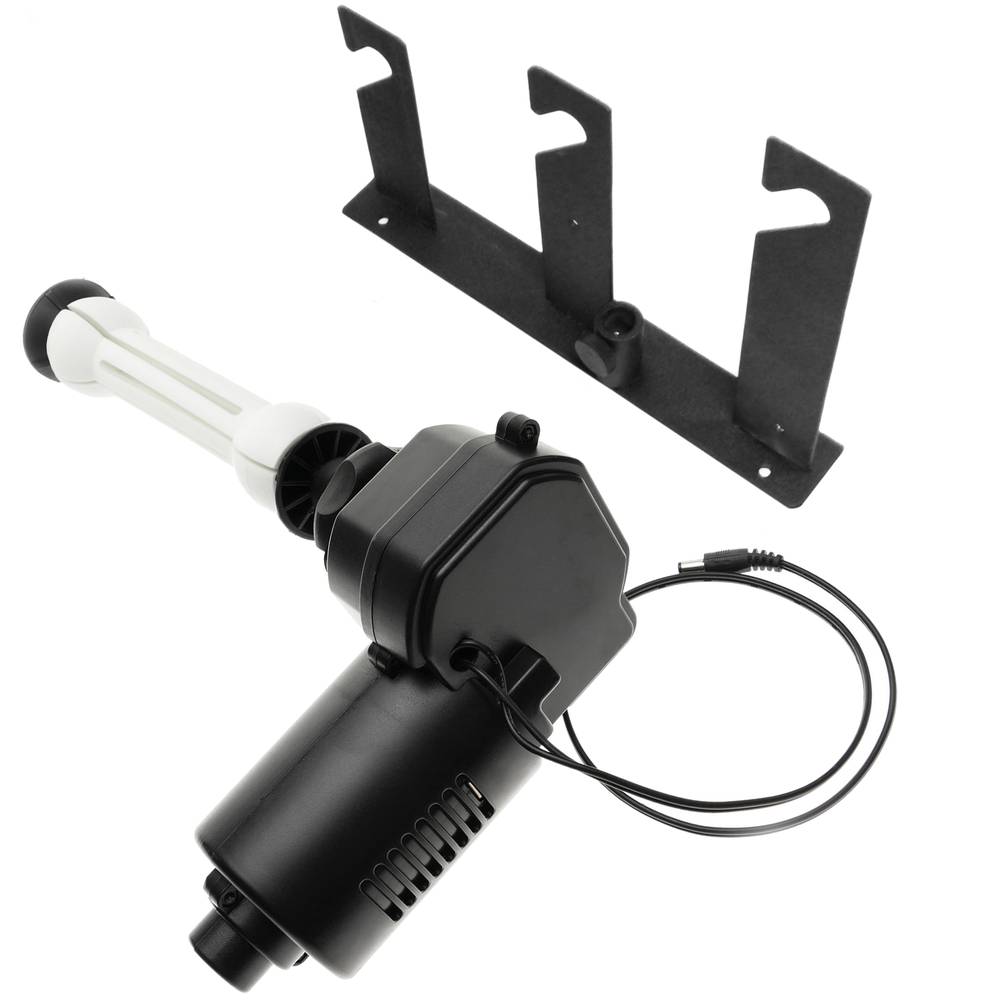 Kit de 3 enrolladores motorizados de fondos de estudio fotográfico con fijación a mástil