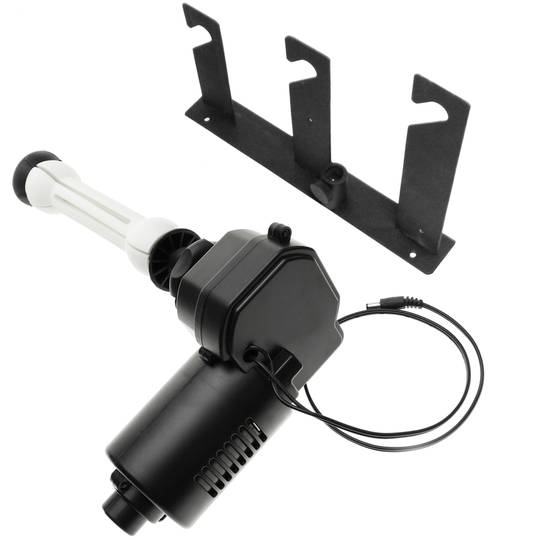 Kit de 3 enrolladores motorizados de fondos de estudio fotográfico con fijación a mástil