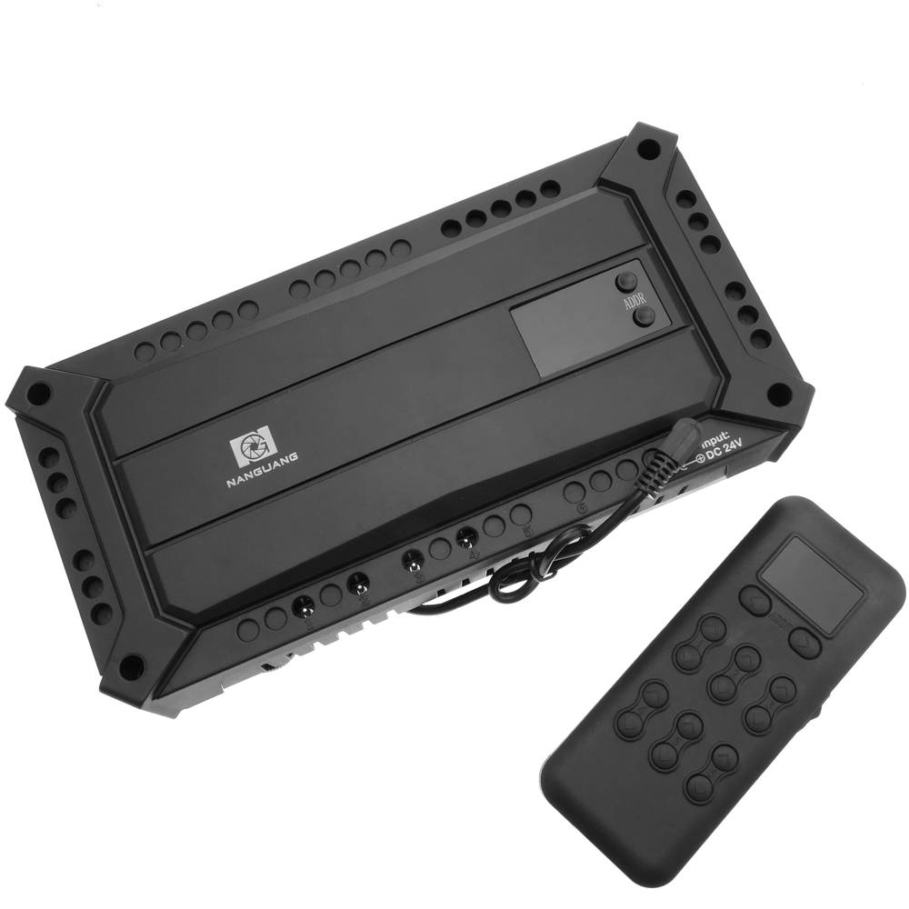 Kit de 4 enrotlladors motoritzats de fons d'estudi fotogràfic per paret o suport