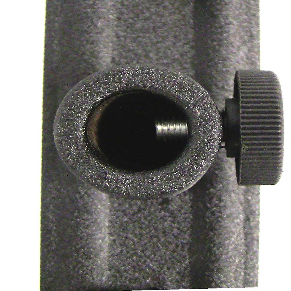 Suporte para 4 bobinas de estúdio fotográfico com fixação de espigão e parede