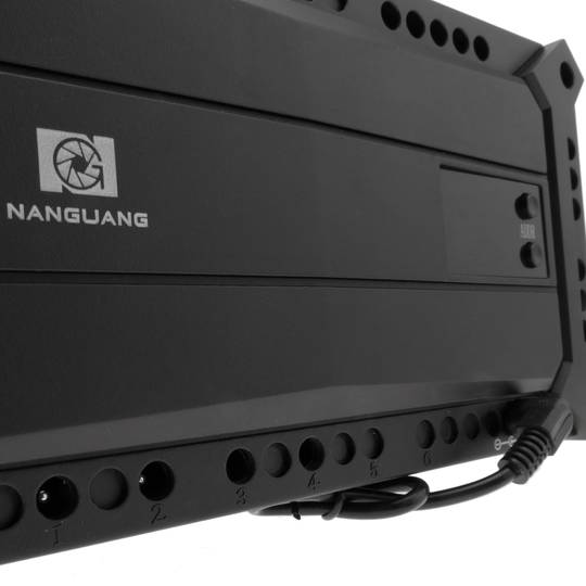 Controlador e controle remoto para 4 bobinas de fundos de estúdio de fotografia