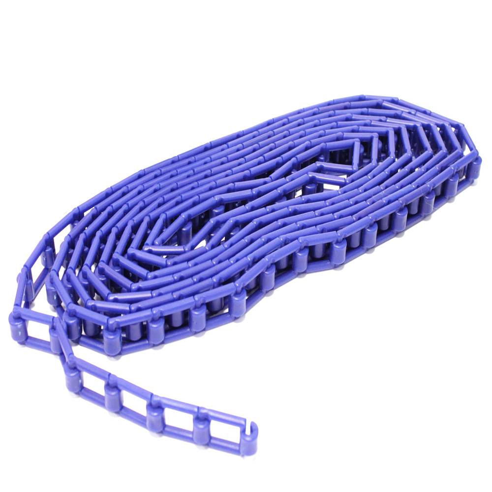Blaue Plastikkette für Fotostudio-Hintergrundspule
