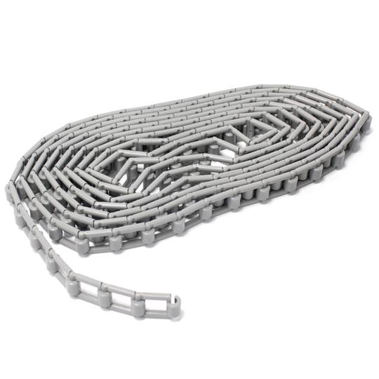 Chaîne en plastique grise pour arrière-plans de studio photographique