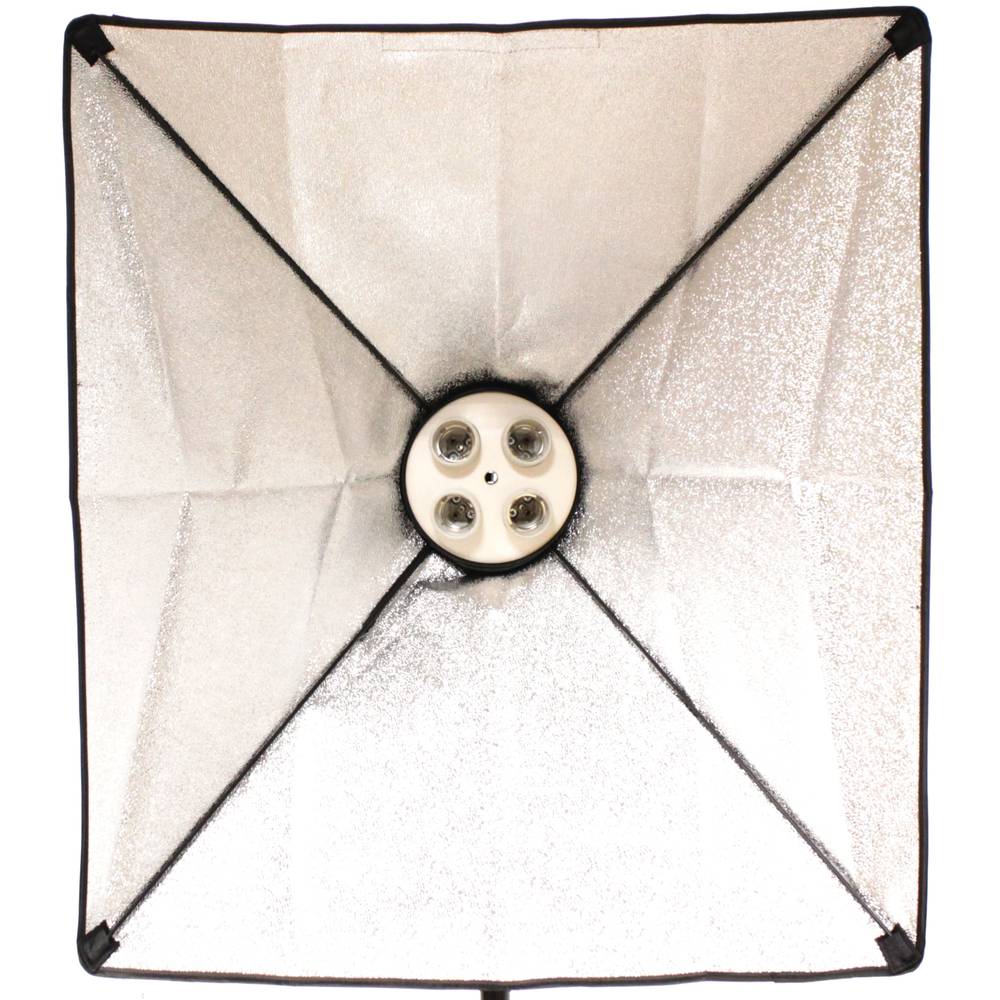 Mettere a fuoco la luce continua con softbox 50x70cm 4xE27