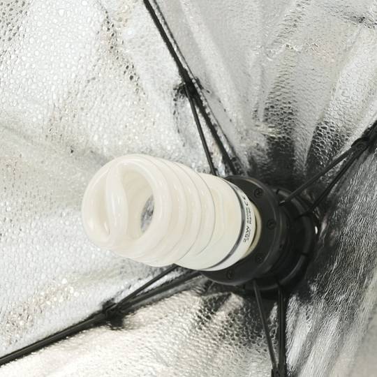 Konzentrieren Dauerlicht mit Softbox 50x70cm 1xE27