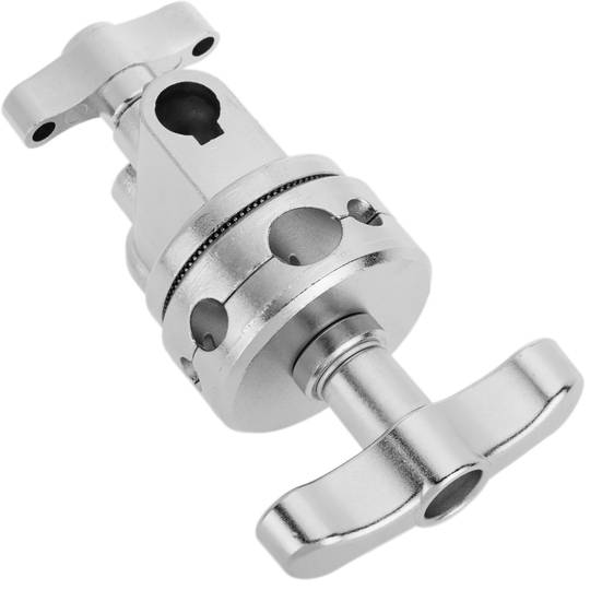 Studio rotuleo per fissaggio con struttura tubolare e aste