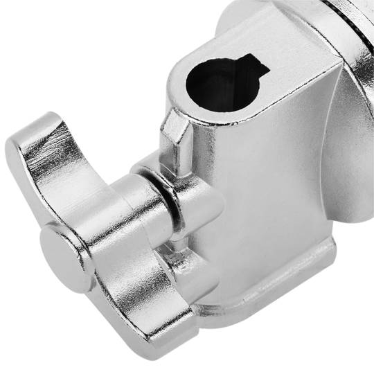 Studio rotuleo per fissaggio con struttura tubolare e aste