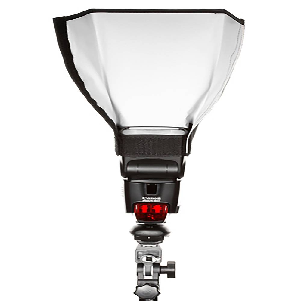 Reflector per a flaix speedlite amb cinta adherent