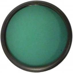Filtro de fotografía verde para objetivo de 72 mm