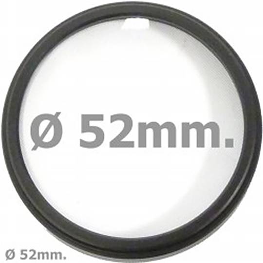 Filter +3 for macro photography 52mm lens