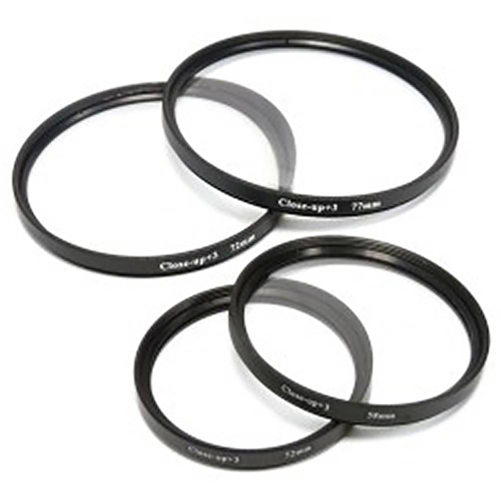 Filter +3 for macro photography 52mm lens