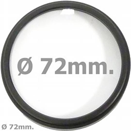 Filtro +3 per obiettivo macro fotografia 72 millimetri