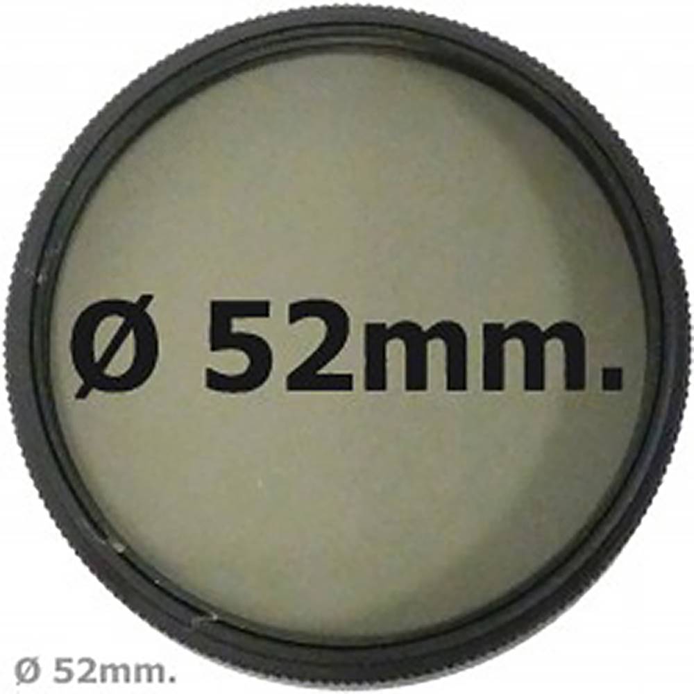 Filtro fotografia CPL polarización circular para objetivo de 52 mm