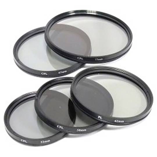 Filtro fotografia CPL polarización circular para objetivo de 52 mm