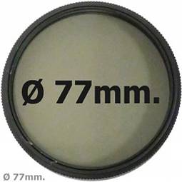 Photographie Filtre CPL verre polarisé circulaire pour 77 mm