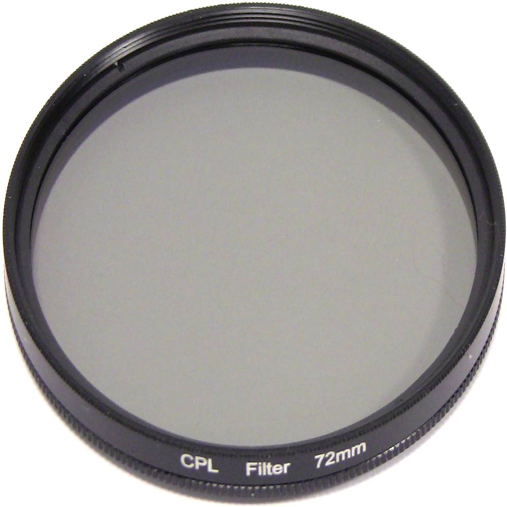 Foto CPL filtro polarizzatore circolare per l'obiettivo 72 millimetri
