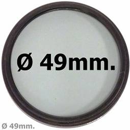 Filtro fotografia ND2 para objetivo de 49 mm