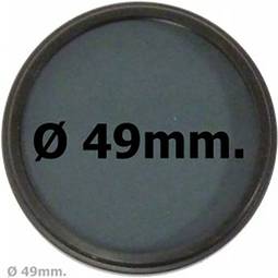 Filtro fotografia ND4 para objetivo de 49 mm