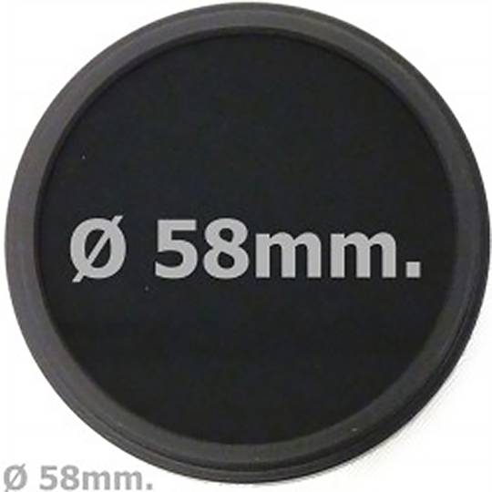 ND8 fotofilter voor 58 mm lens