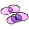 Filtro FLD fluorescente lente fotografia luz de 58 mm para