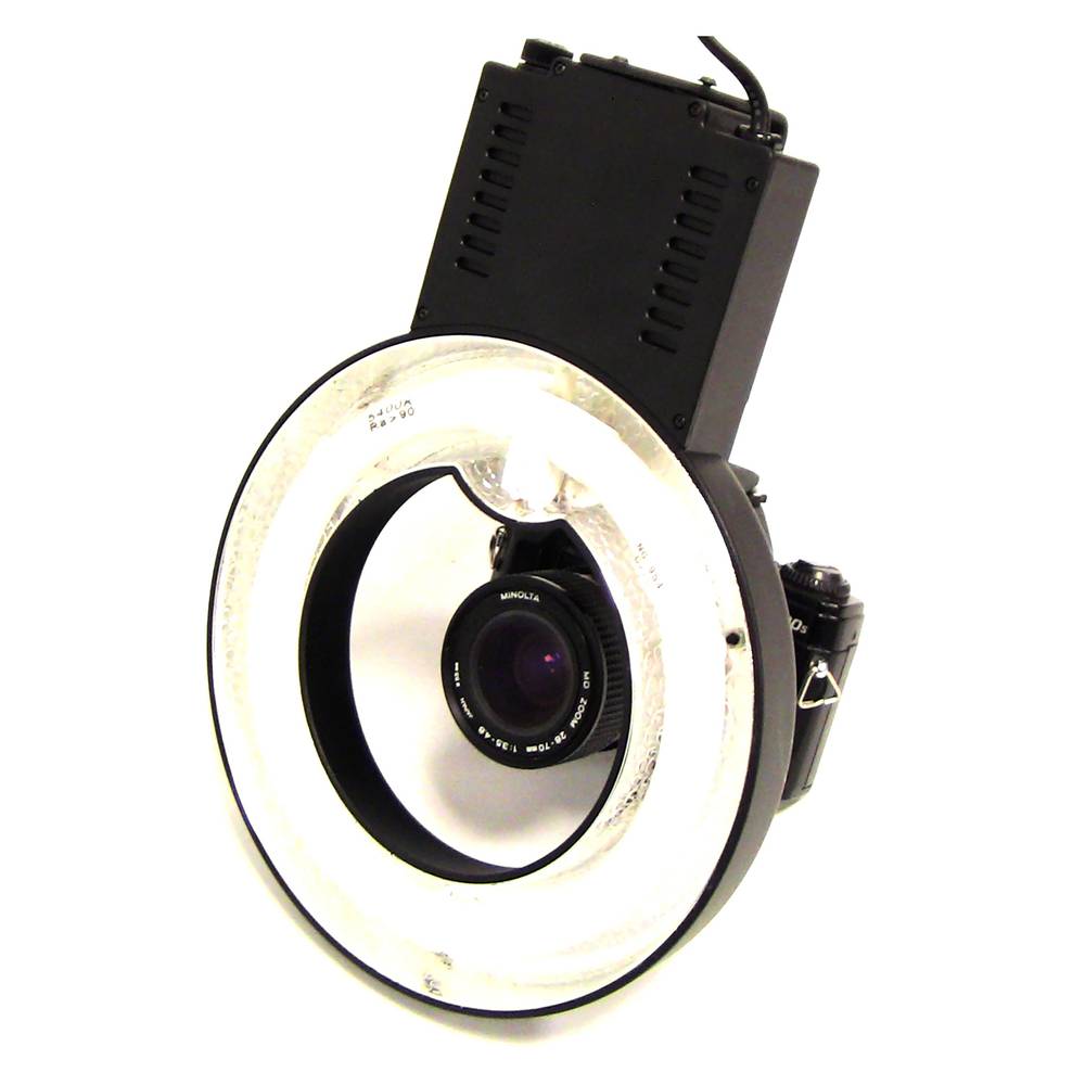 Anel de luz 21 cm com suporte para flash zapta