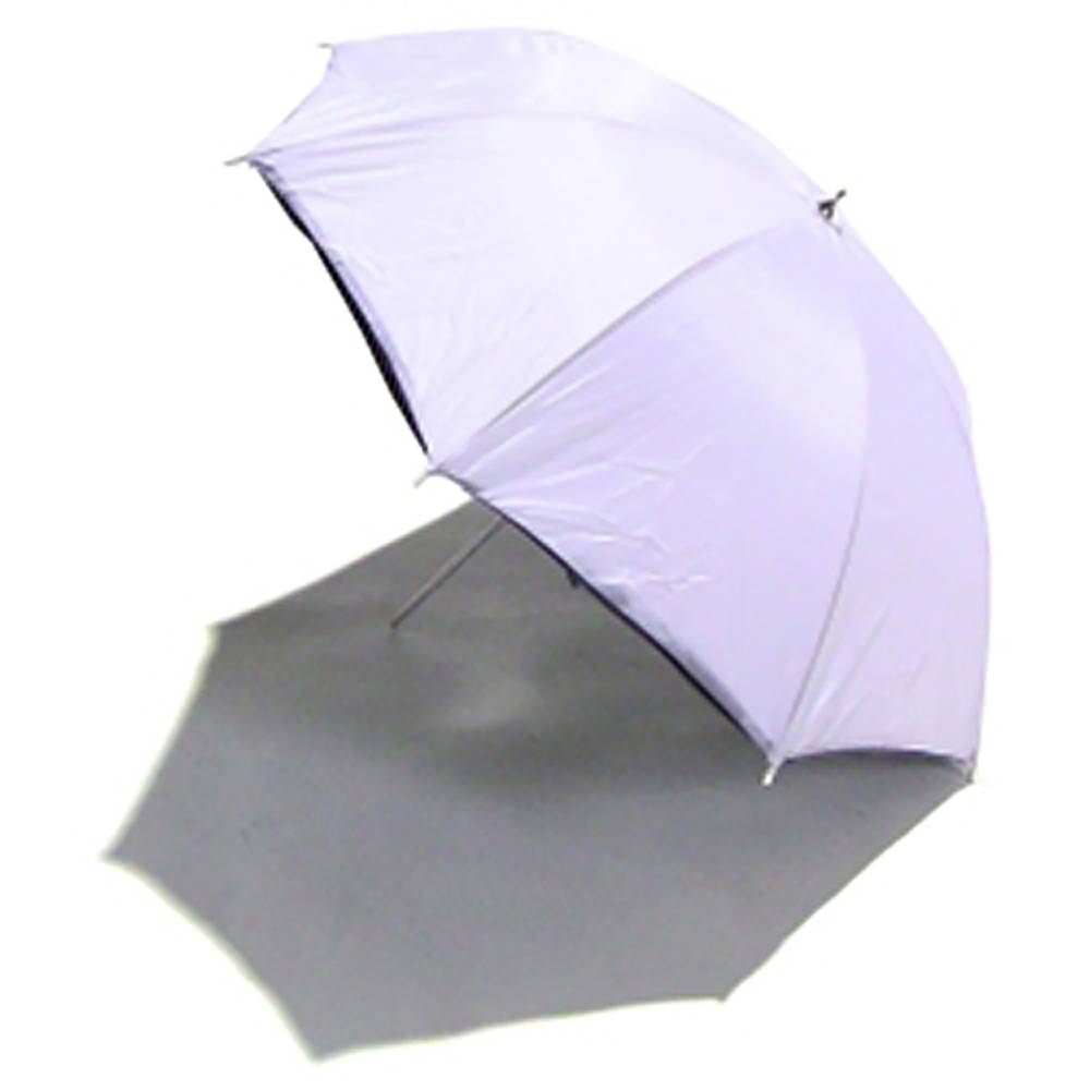 Translucide parapluies diffuseur blanc avec base noire de 104 cm
