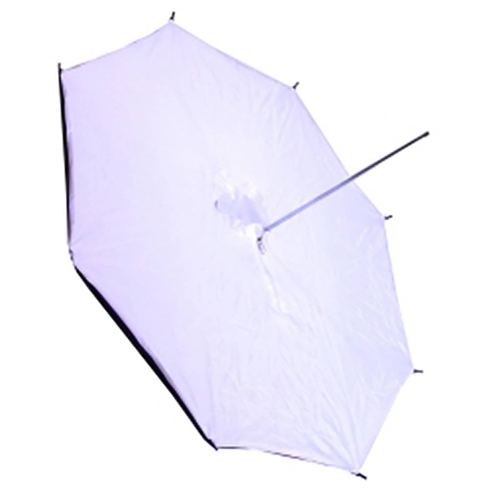 Prata guarda-chuva do refletor com base branca translúcida de 80 cmm