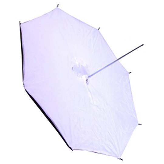 Prata guarda-chuva do refletor com base branca translúcida de 80 cmm