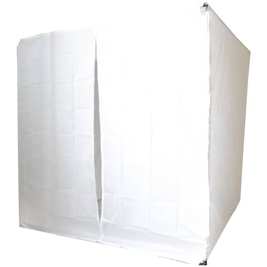Przenośne studio fotograficzne z kolorem niebieskim o wymiarach 200 x 200 x 200 cm