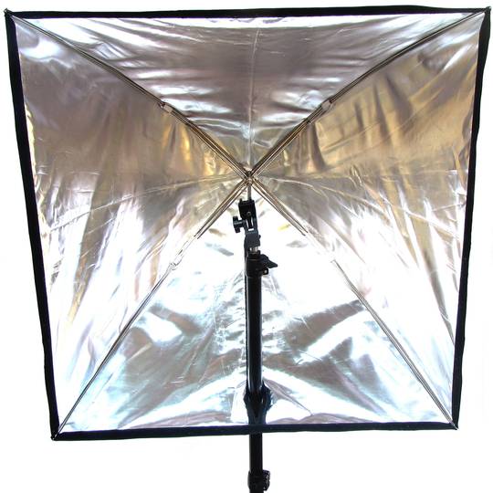 Campana reflexivo flash Speedlite quadrado 80x80cm 