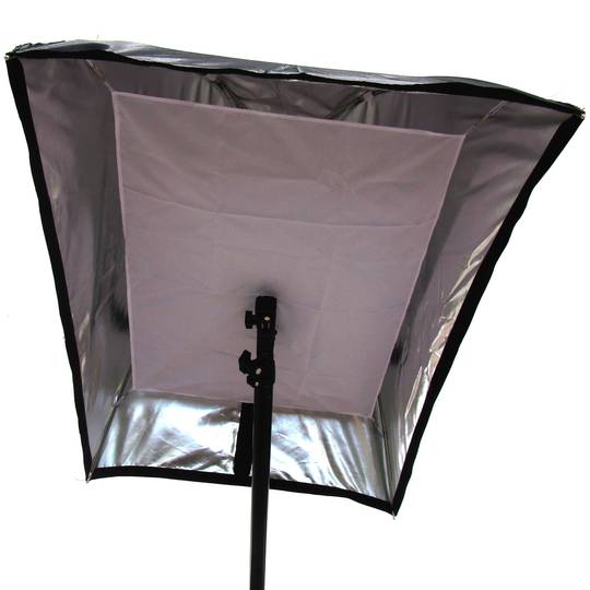 Campana reflectora para flash speedlite de 90x60cm rectangular