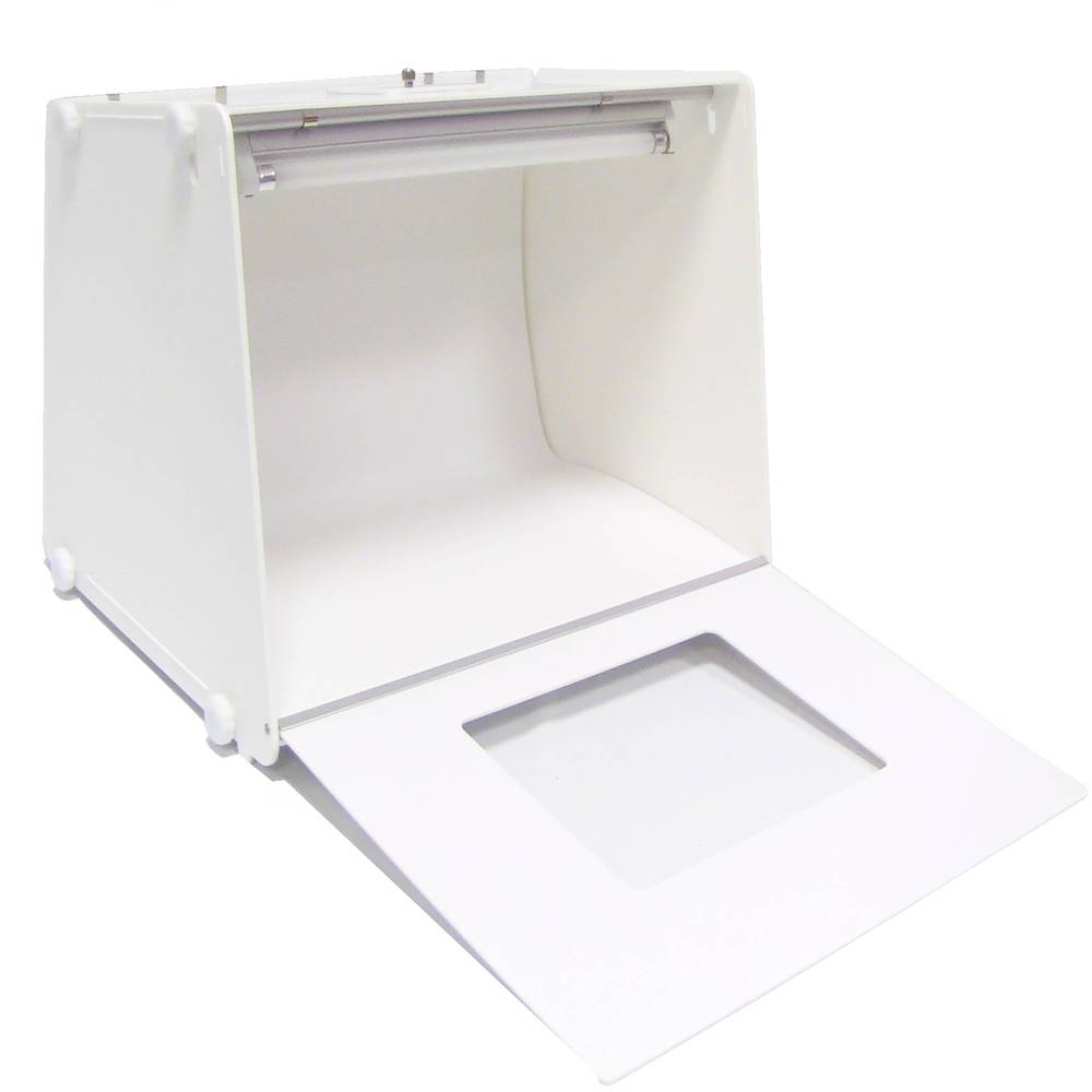 Estudo fotográfico de 41x30x29 centímetros tubo 8W