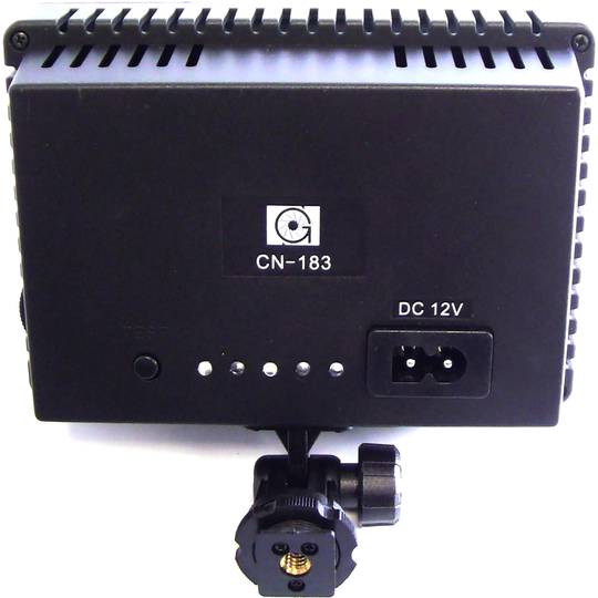 LED-Lampe 10,98 W-Kamera mit externer Batterie 12V/4Ah 183LED