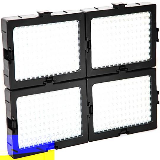 LED-Lampe 10,98 W-Kamera mit externer Batterie 12V/4Ah 183LED
