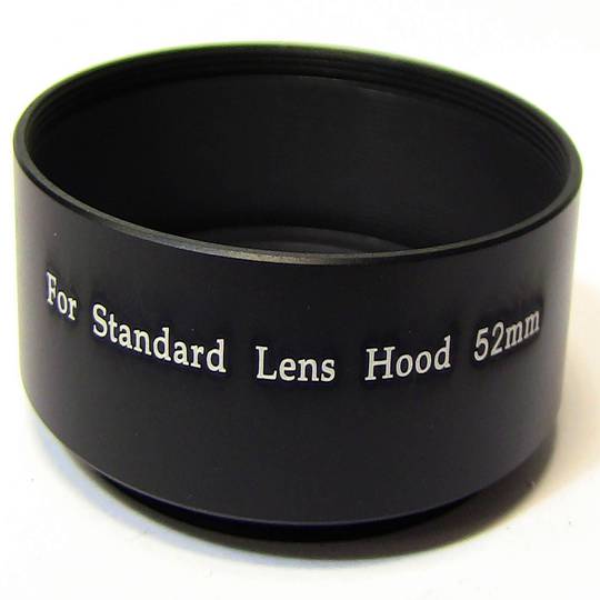 Standaard 52 mm zonnekap