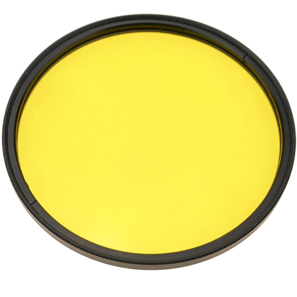 Amarelo lente 72 milímetros fotografia filtro