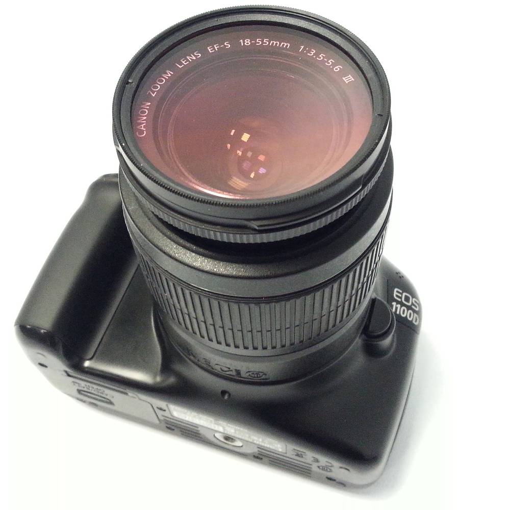 Roze fotofilter voor 58 mm lens