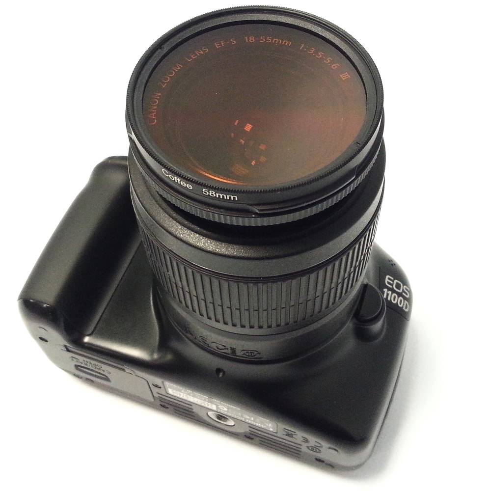 Coffee photo filter for 67 mm objective