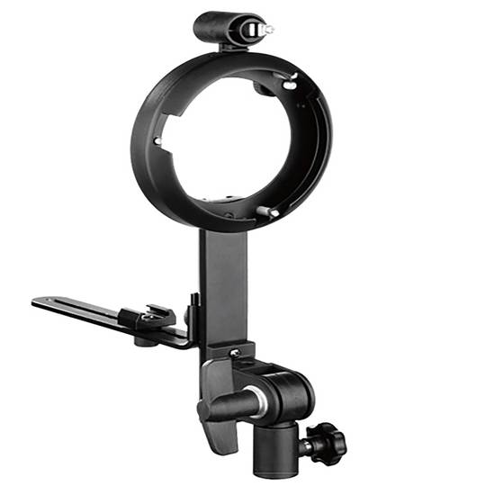 Fijación 1 flash a softbox o paraguas