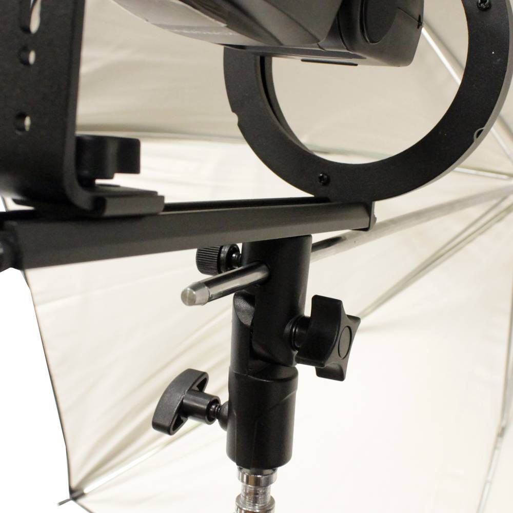 Befestigung T-Flash-Softbox oder Regenschirm