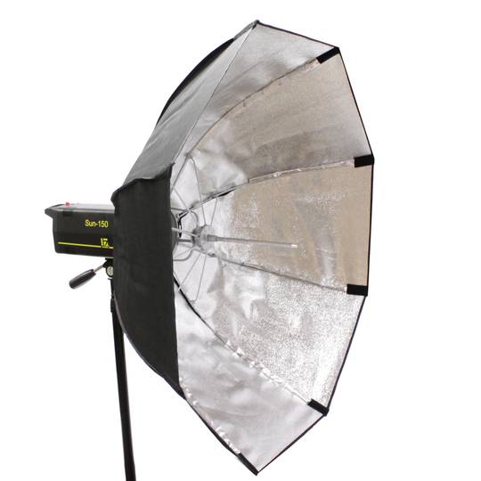 Ventana difusora de luz o softbox octogonal de 95 cm conector Bowens