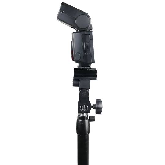 Patella-Studie für Befestigungsschiene Sonnenschirm und Blitz 55cm