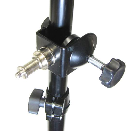 Fijación tubular de 42mm con espita de 5/8 y rosca de 1/4