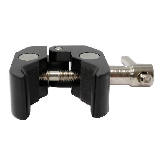 Fijación tubular de 20mm con rosca de 1/4