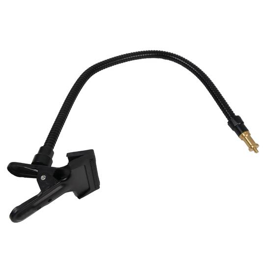Flexible 50cm de bras avec des pincettes et embout pour soutenir des réflecteurs de lumière et diffu