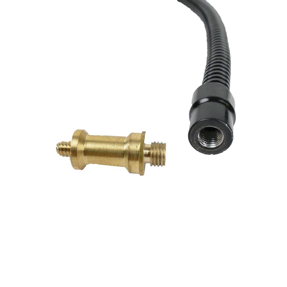 Flexible 50cm de bras avec des pincettes et embout pour soutenir des réflecteurs de lumière et diffu