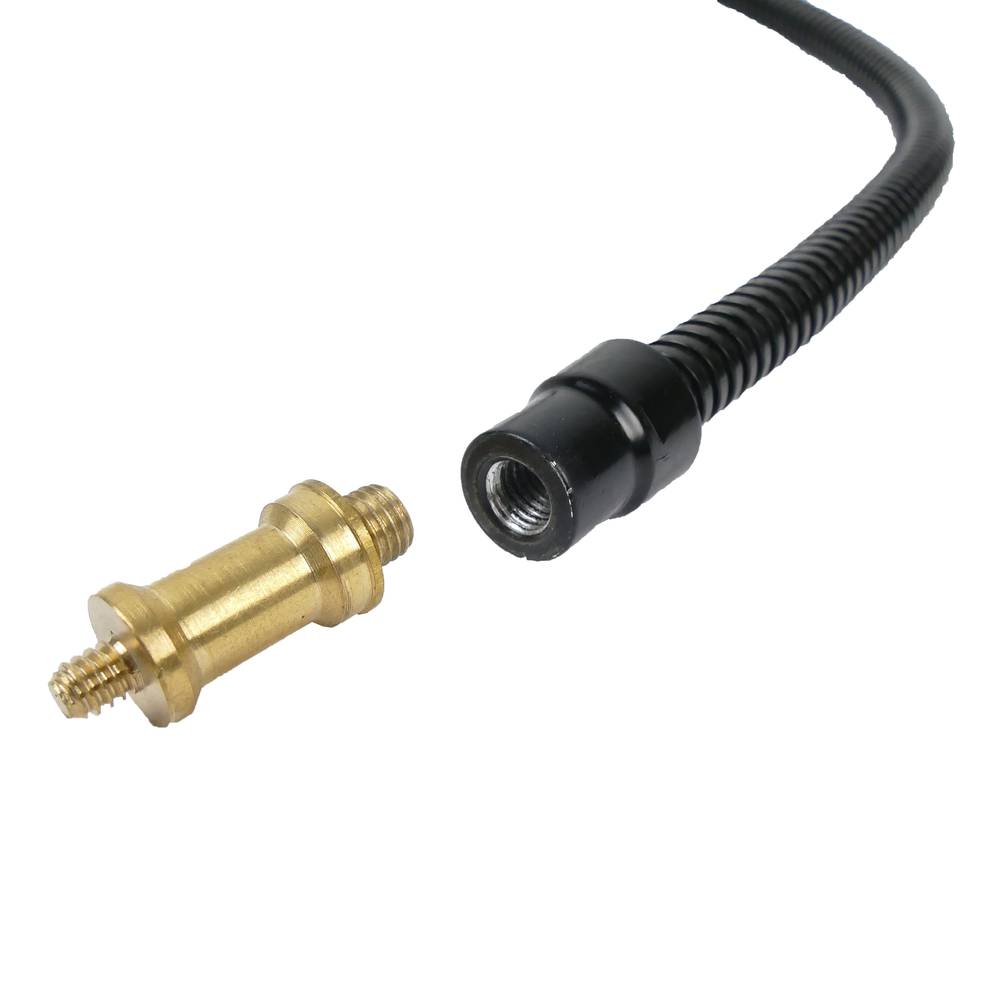 Flexible 50cm de bras avec des pincettes et embout pour soutenir des réflecteurs de lumière et diffu