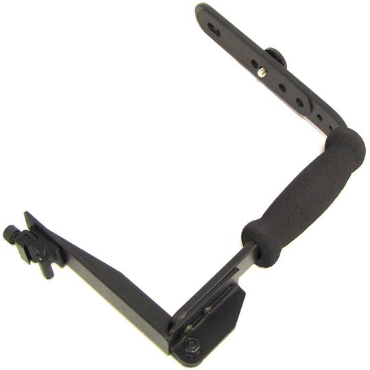 Suporte para flash para em forma de L