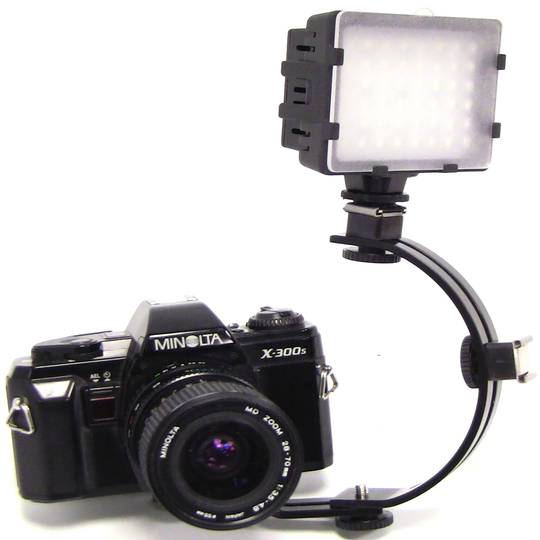 Suporte para flash para C-shaped