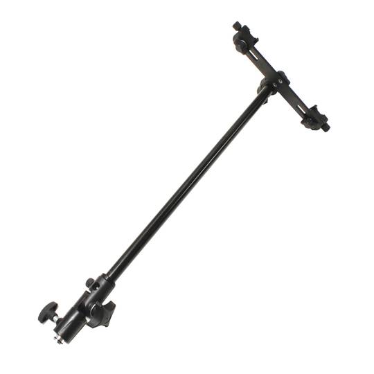 Fijación para 2 flash speedlite con brazo orientable de 450mm